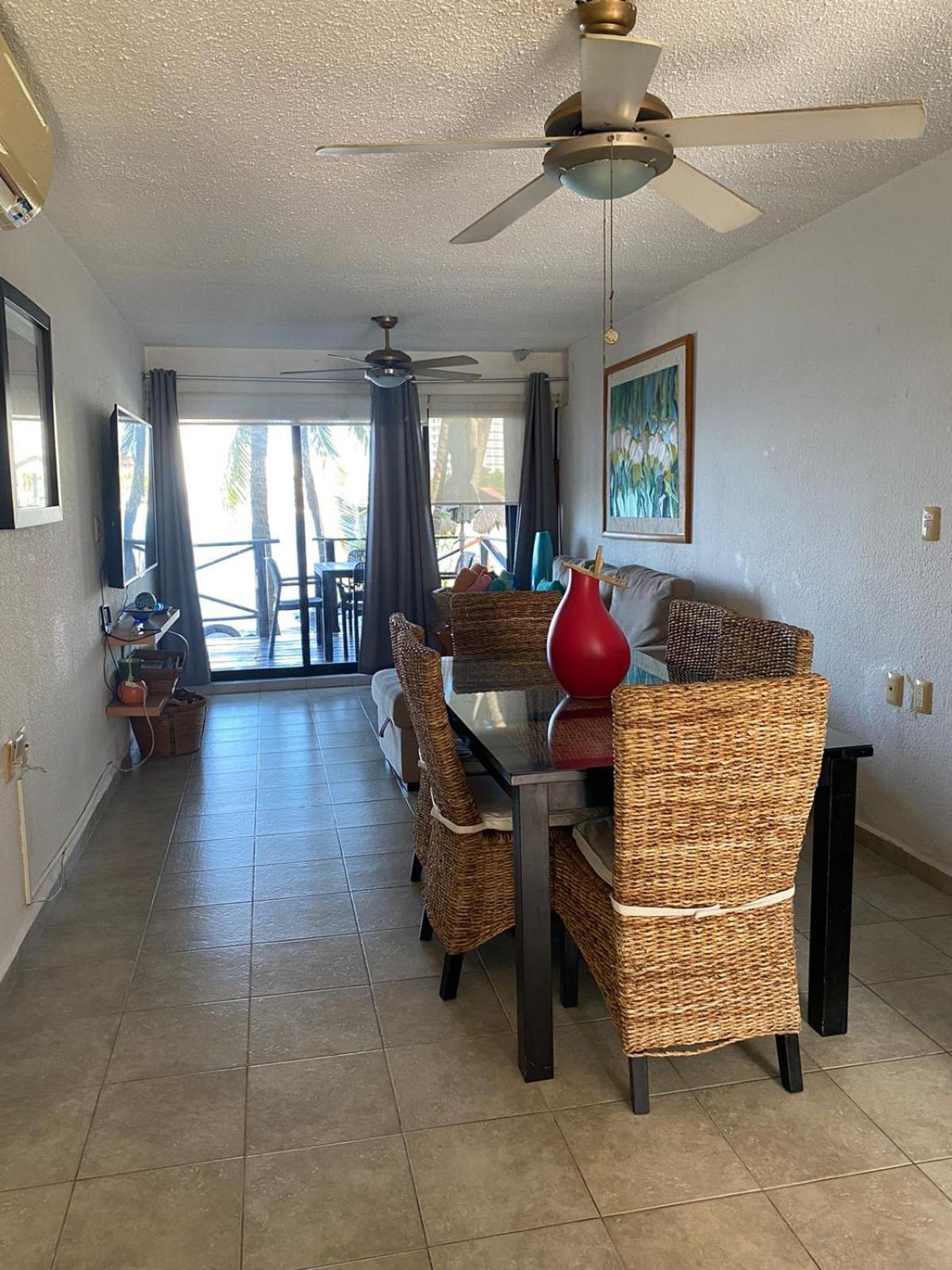 Ocean Front - Ground Floor Condo Cancún Exteriör bild